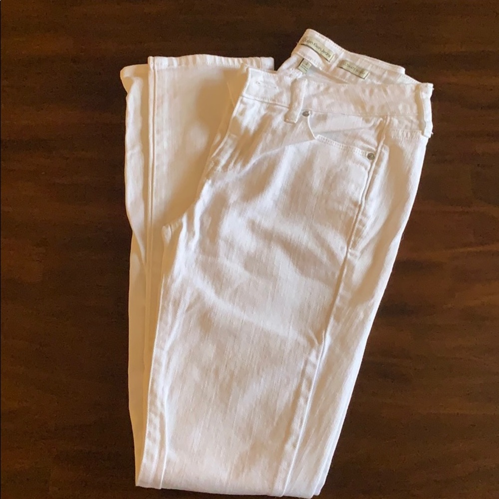 Calvin Klein white skinny Jean